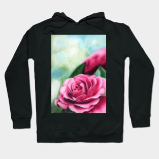 Pink rose Hoodie